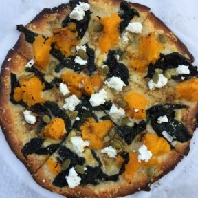 Gluten-free fall pizza from Pitfire Pizza